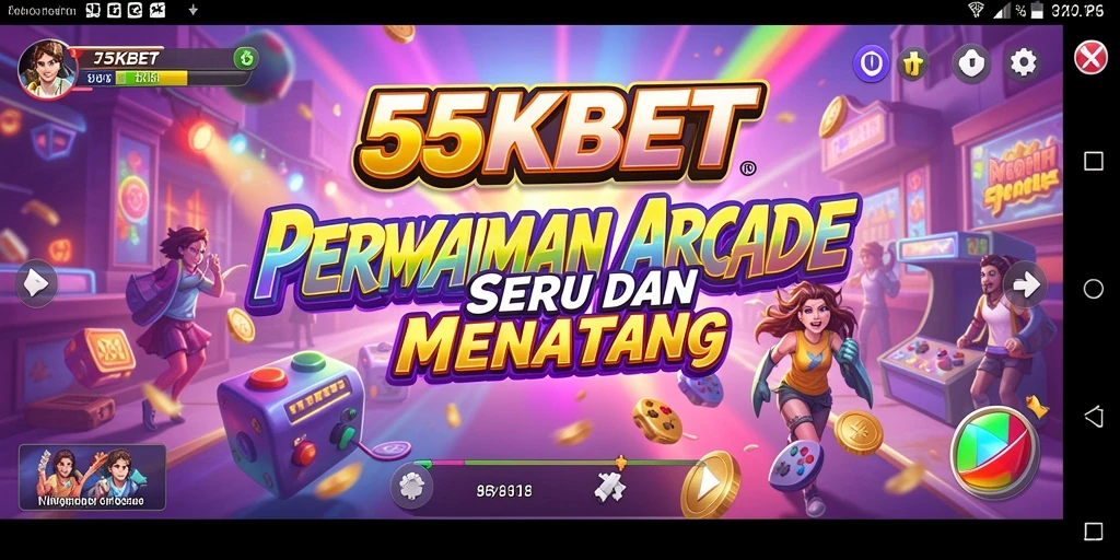 Tampilan gameplay menegangkan di 55KBET, penuh aksi dan tantangan.