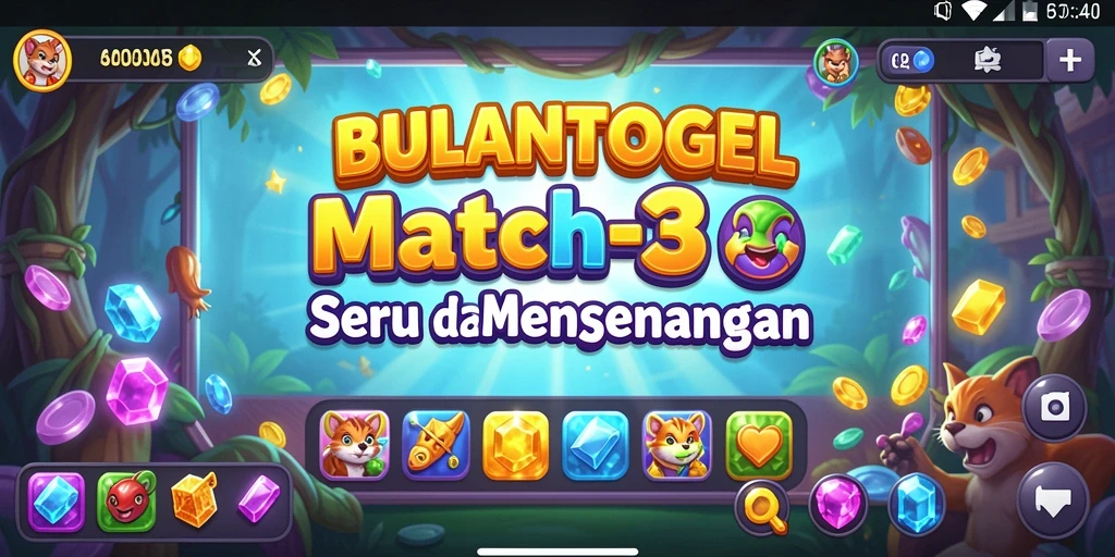 Gameplay seru dan penuh warna di BULANTOGEL.