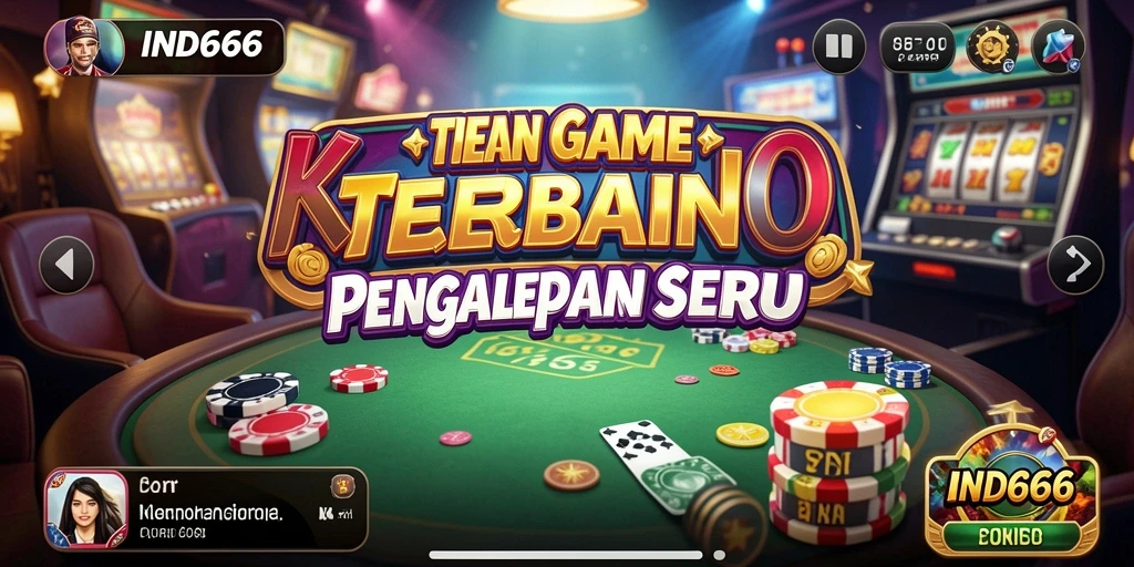 Screenshot menunjukkan gameplay seru dari permainan Kasino di IND666.