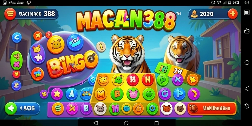 Screenshot utama menampilkan gameplay Bingo yang seru dan interaktif.