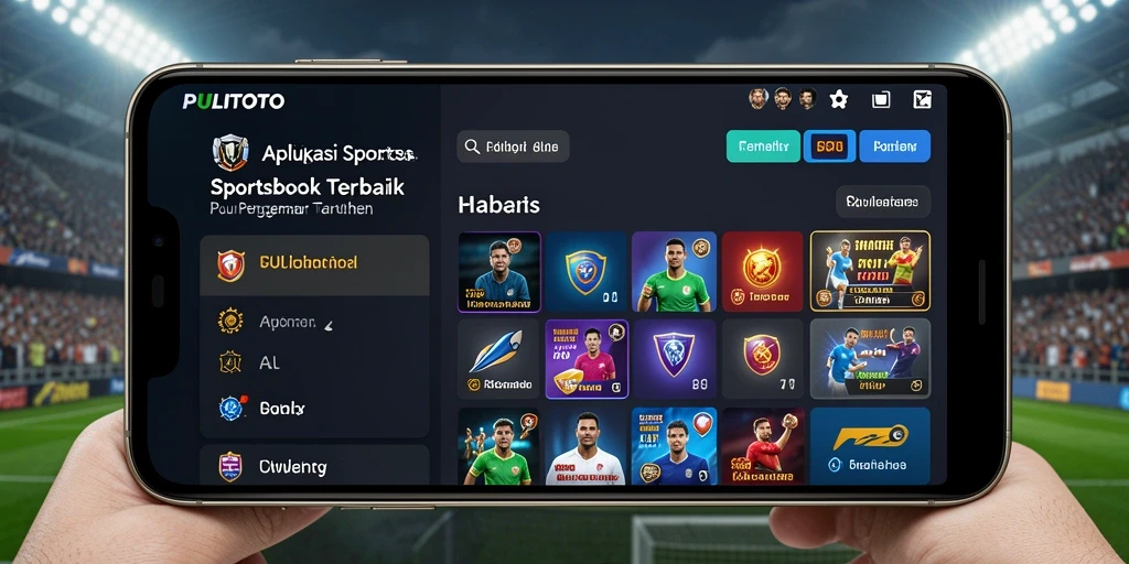Screencapture utama PULITOTO menampilkan pengalaman taruhan olahraga yang interaktif.
