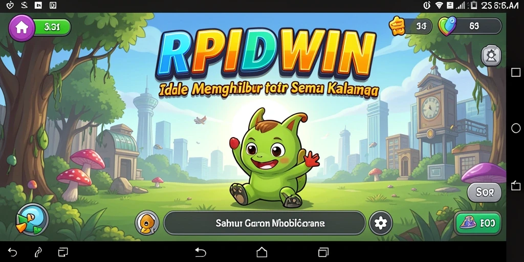 Tangkapan layar menunjukkan gameplay santai RPIDWIN yang menggugah minat.