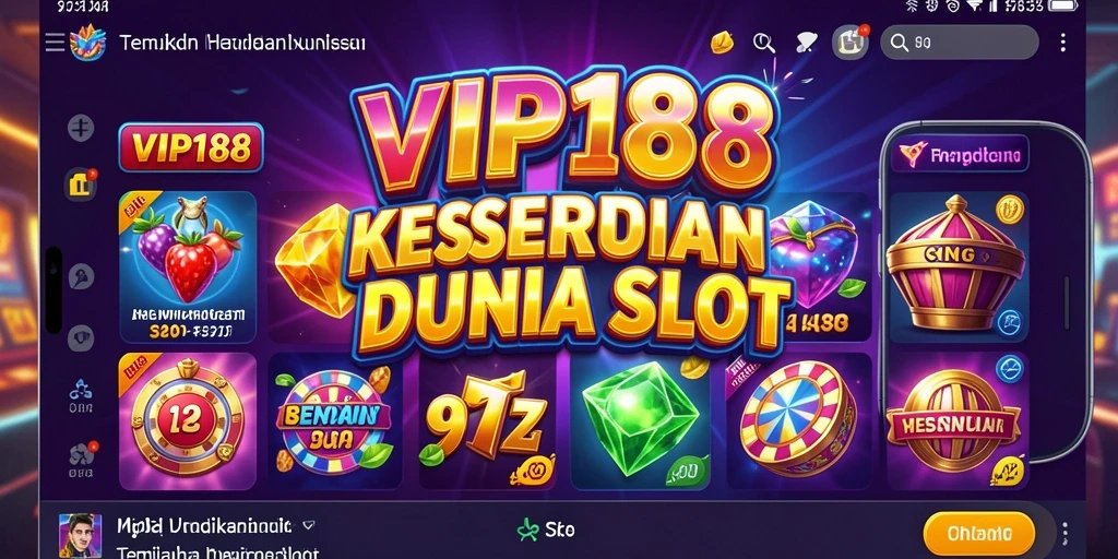Screenshot gameplay VIP188 dengan pengalaman bermain slot yang seru.